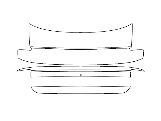 Trunk Lid PPF Kit | DODGE CHARGER DAYTONA 2025