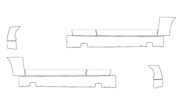 Rocker Panel PPF Kit | DODGE CHARGER DAYTONA 2025