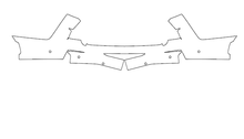 Rear Bumper PPF Kit | DODGE CHARGER DAYTONA 2024