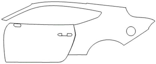 Left Side PPF Kit | FORD MUSTANG FASTBACK DARK HORSE 2024