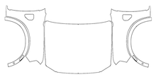 Full Hood Fender and Mirror PPF Kit | FORD RANGER XLT 2025