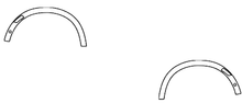 Fender Flare PPF Kit | FORD RANGER LARIAT 2025