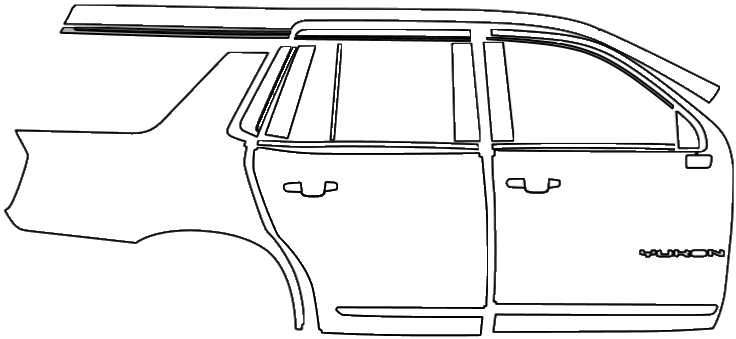 Right Side Kit | GMC YUKON ELEVATION 2025