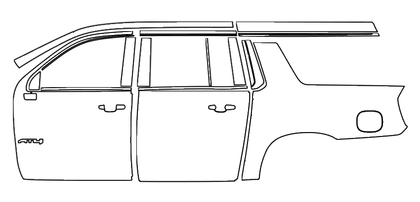 Left Side Kit | GMC YUKON XL AT4 2025