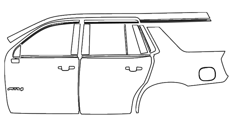 Left Side Kit | GMC YUKON AT4 2025