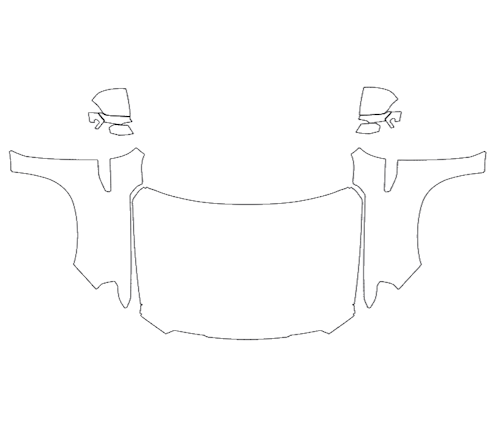 Full Hood Fender and Mirror Kit | GMC YUKON AT4 2025