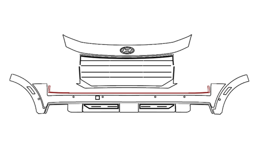 Front Bumper Kit | HYUNDAI PALISADE CALLIGRAPHY 2026