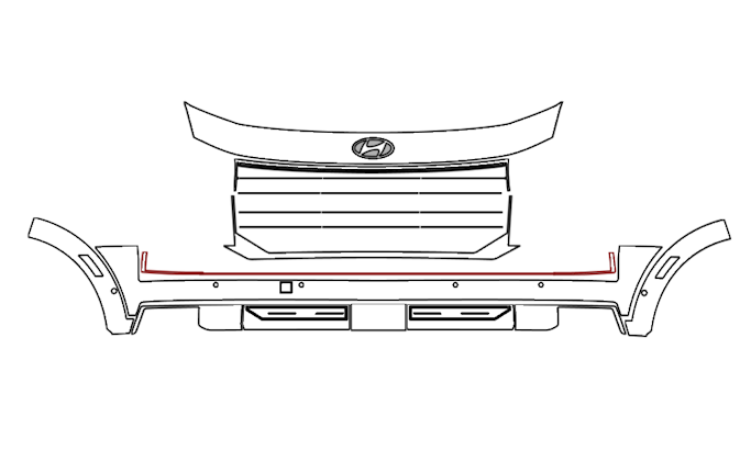 Front Bumper Kit | HYUNDAI PALISADE CALLIGRAPHY 2026