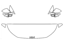 Partial Hood Fender and Mirror PPF Kit | KIA K4 SEDAN 2026
