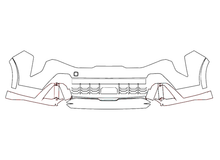 Front Bumper PPF Kit | KIA K4 SEDAN 2026