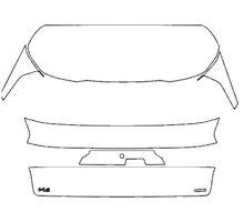 Trunk Lid PPF Kit | KIA K4 HATCHBACK 2026