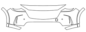 Front Bumper PPF Kit | MAZDA CX-90 2025