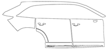 Right Side PPF Kit | MAZDA CX-70 2025