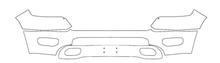 Front Bumper PPF Kit | RAM 1500 LARAMIE 2023