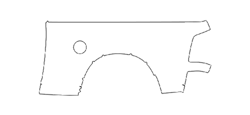 Left Side Outer Bed Panel Kit | RAM 3500 TRADESMAN 2021