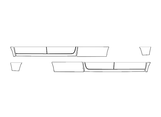 Rocker Panel Kit | RAM 2500 LARAMIE 2023