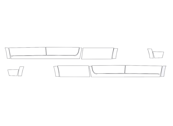 Rocker Panel Kit | RAM 3500 LIMITED LONGHORN 2025