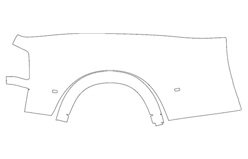 Right Side Outer Bed Panel Kit | RAM 3500 LARAMIE 2025