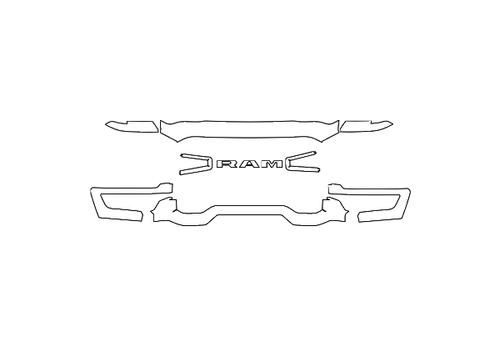 Grille Kit | RAM 3500 LIMITED 2026