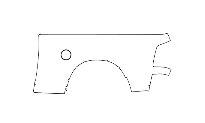 Left Side Outer Bed Panel Kit | RAM 2500 REBEL 2026