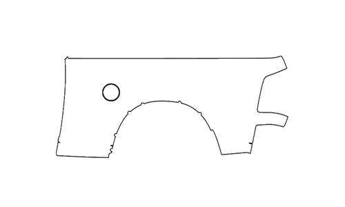 Left Side Outer Bed Panel Kit | RAM 2500 REBEL 2025