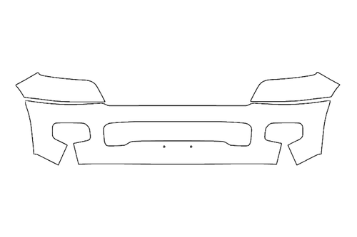 Front Bumper PPF Kit | RAM 1500 SPORT 2025