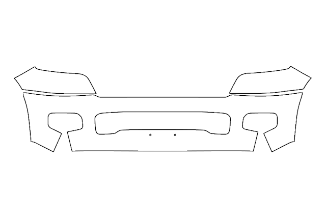 Front Bumper PPF Kit | RAM 1500 SPORT 2025