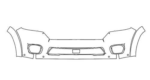 Front Bumper PPF Kit | RAM 1500 TUNGSTEN 2026