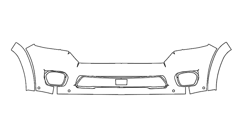 Front Bumper PPF Kit | RAM 1500 TUNGSTEN 2026