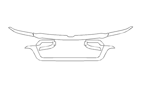 Grille PPF Kit | RAM 1500 LIMITED LONGHORN 2025