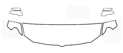 Partial Hood Fender and Mirror PPF Kit | RAM 1500 BIG HORN 2026