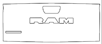 Tailgate PPF Kit | RAM 1500 BIG HORN 2026