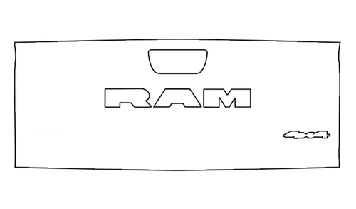 Tailgate PPF Kit | RAM 1500 WARLOCK 2025