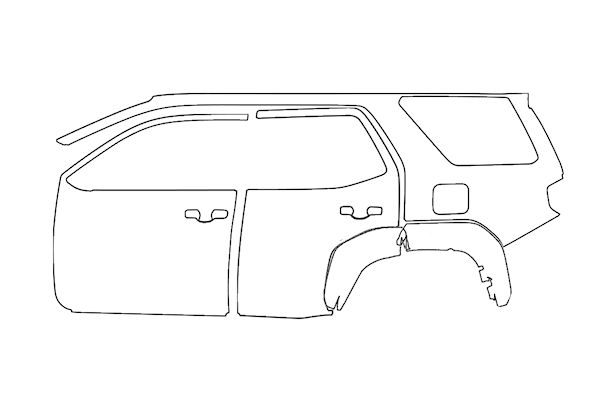 Left Side Kit | TOYOTA 4RUNNER YYY 2025
