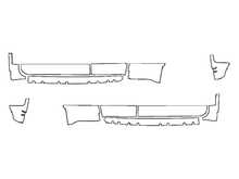 Rocker Panel PPF Kit | TOYOTA TACOMA SR | SR5 2025