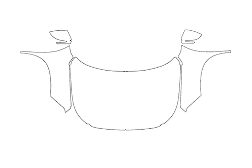 Full Hood Fender and Mirror Kit | VOLKSWAGEN TIGUAN 2025