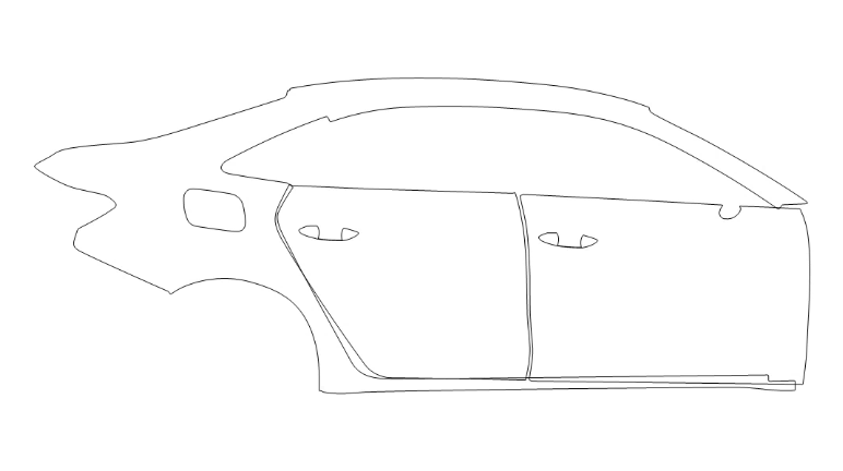 Right Side  PPF Kit | AUDI A3 2025