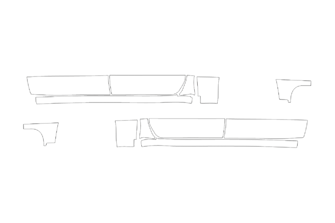 Rocker Panel Kit | CHEVROLET SILVERADO 1500 ZR2 2024