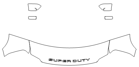 Hood and Fender Kit | FORD F-350 2024