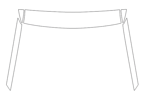 Roof & A-Pillar PPF Kit | FORD EXPLORER 2025