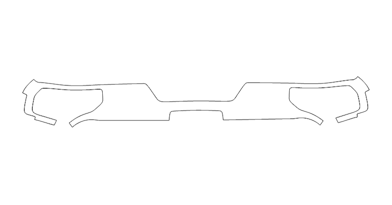 Rear Bumper Kit | CHEVROLET SILVERADO 1500 CUSTOM TRAIL BOSS 2024