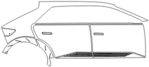 Right Side PPF Kit | HYUNDAI IONIQ 5 2022