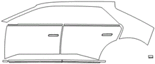 Left Side PPF Kit | HYUNDAI IONIQ 5 2023