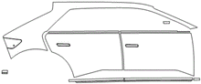 Right Side PPF Kit | HYUNDAI IONIQ 5 2024