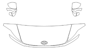 Partial Hood Fender and Mirror Kit | HYUNDAI SONATA N-LINE 2024