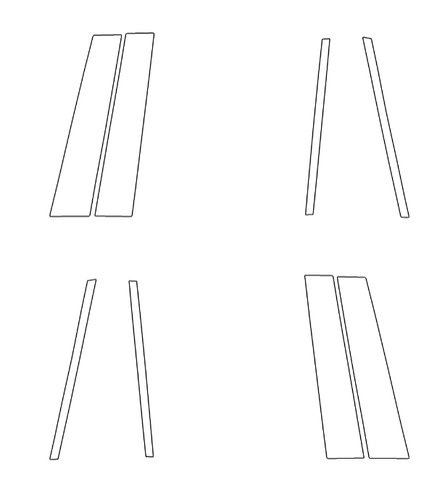 B Pillar Kit | LEXUS TX350 2024