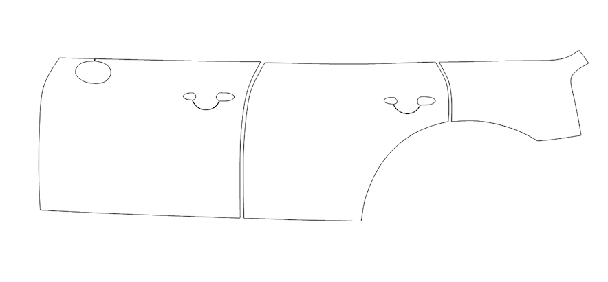 Left Side PPF Kit | MINI COUNTRYMAN 2022