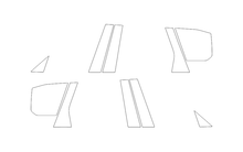 B & C Pillar  PPF Kit | MINI COUNTRYMAN 2025