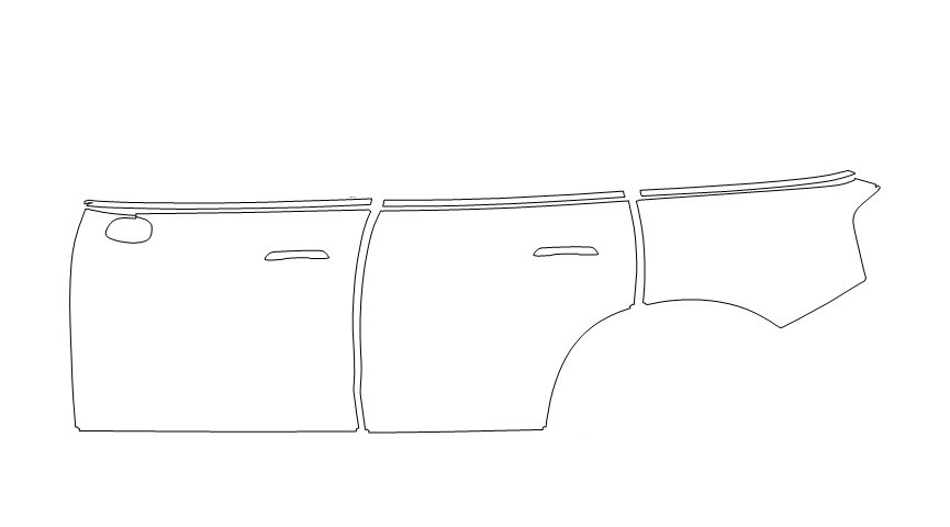 Left Side PPF Kit | MINI COUNTRYMAN 2025