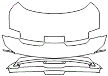 Trunk Lid Kit | FORD MUSTANG  FASTBACK SHELBY GT500 2023